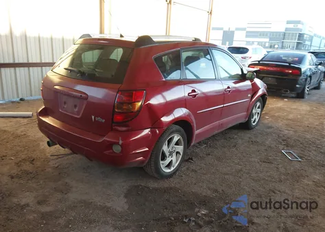 2005 Pontiac Vibe z USA, uszkodzony, nr VIN 5Y2SL63845Z449737